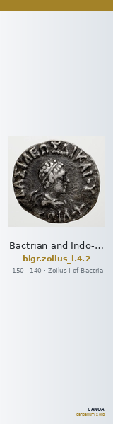 Bactrian and Indo-Greek Coinage Zoilus I 4.2 — CANOA