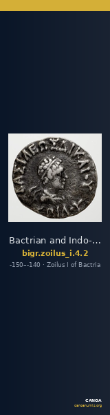 Bactrian and Indo-Greek Coinage Zoilus I 4.2 — CANOA