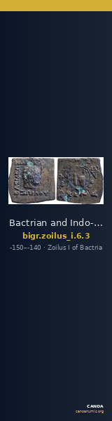Bactrian and Indo-Greek Coinage Zoilus I 6.3 — CANOA