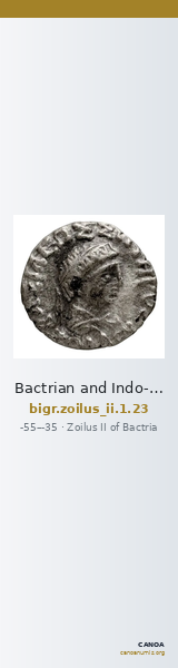 Bactrian and Indo-Greek Coinage Zoilus II 1.23 — CANOA