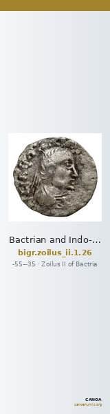 Bactrian and Indo-Greek Coinage Zoilus II 1.26 — CANOA