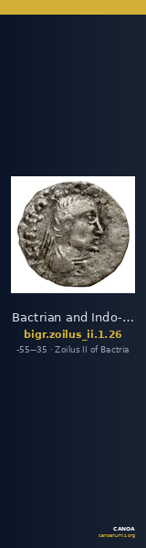 Bactrian and Indo-Greek Coinage Zoilus II 1.26 — CANOA