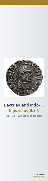 Bactrian and Indo-Greek Coinage Zoilus II 1.3 — CANOA