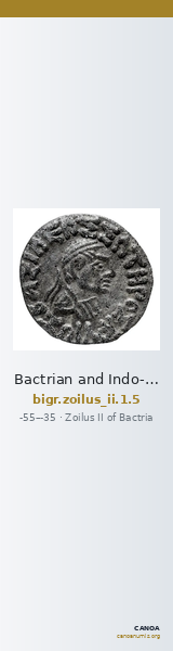 Bactrian and Indo-Greek Coinage Zoilus II 1.5 — CANOA