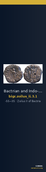 Bactrian and Indo-Greek Coinage Zoilus II 3.1 — CANOA
