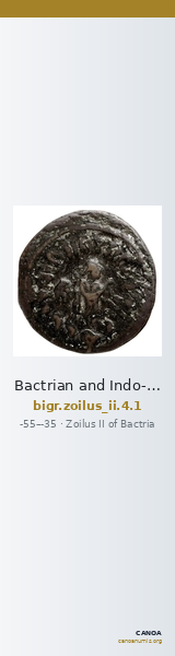 Bactrian and Indo-Greek Coinage Zoilus II 4.1 — CANOA