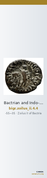 Bactrian and Indo-Greek Coinage Zoilus II 4.4 — CANOA
