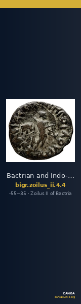Bactrian and Indo-Greek Coinage Zoilus II 4.4 — CANOA