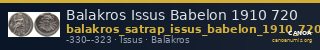 Balakros Issus Babelon 1910 720 — CANOA