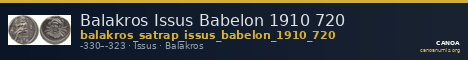 Balakros Issus Babelon 1910 720 — CANOA