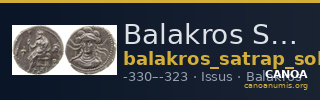Balakros Soli (Pompeiopolis) Babelon 1910 727 — CANOA