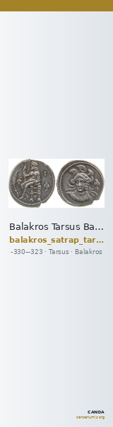Balakros Tarsus Babelon 1910 728-30 — CANOA