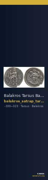 Balakros Tarsus Babelon 1910 728-30 — CANOA