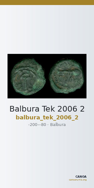 Balbura Tek 2006 2 — CANOA