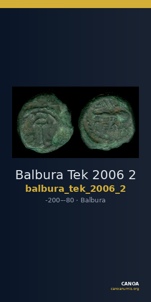 Balbura Tek 2006 2 — CANOA