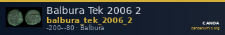 Balbura Tek 2006 2 — CANOA