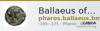 Ballaeus of Illyria Pharos BMC Pharos 1-4 — CANOA