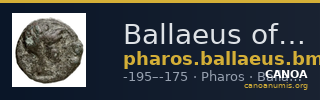 Ballaeus of Illyria Pharos BMC Pharos 1-4 — CANOA
