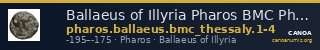 Ballaeus of Illyria Pharos BMC Pharos 1-4 — CANOA
