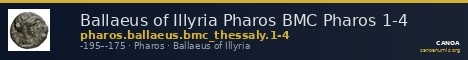 Ballaeus of Illyria Pharos BMC Pharos 1-4 — CANOA