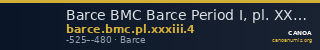 Barce BMC Barce Period I, pl. XXXIII, 4 — CANOA