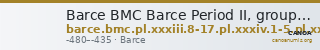 Barce BMC Barce Period II, group 1-2, pl. XXXIII, 8-17, pl. XXXIV, 1-5, 7-23 — CANOA