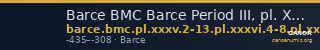 Barce BMC Barce Period III, pl. XXXV, 2-13, pl. XXXVI, 4-8 pl. XXXVII, 4-5, 9, pl. XLVII, 1-8 — CANOA