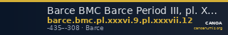 Barce BMC Barce Period III, pl. XXXVI, 9, pl. XXXVII, 12 — CANOA