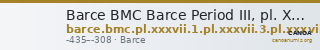 Barce BMC Barce Period III, pl. XXXVII, 1, 3, 6-8, pl. XLVII, 11 — CANOA