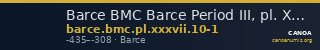 Barce BMC Barce Period III, pl. XXXVII, 10-1 — CANOA