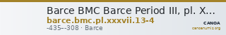 Barce BMC Barce Period III, pl. XXXVII, 13-4 — CANOA
