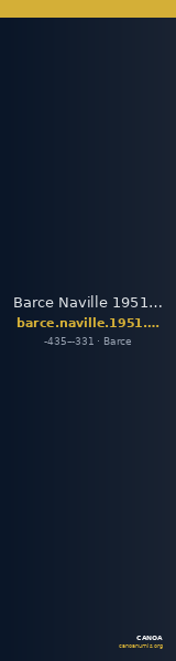Barce Naville 1951 Period 2.260 — CANOA