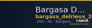 Bargasa Delrieux 2008 BH1 — CANOA