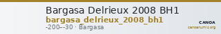 Bargasa Delrieux 2008 BH1 — CANOA