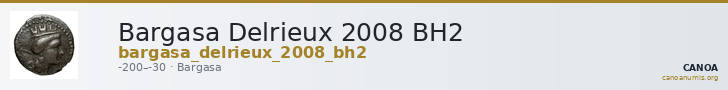 Bargasa Delrieux 2008 BH2 — CANOA