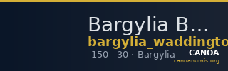 Bargylia Babelon 1898 (Inv. Waddington) 2280 — CANOA