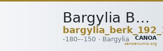 Bargylia Berk 192 (2014) 103 — CANOA