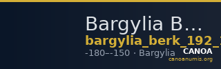 Bargylia Berk 192 (2014) 103 — CANOA