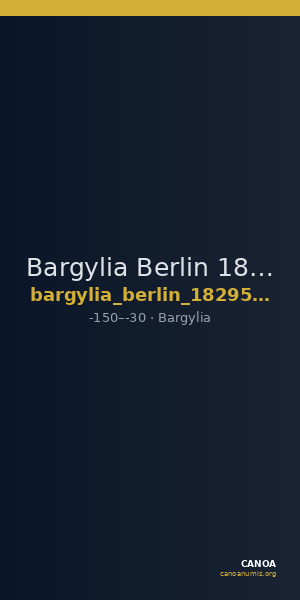 Bargylia Berlin 18295982 — CANOA