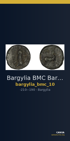 Bargylia BMC Bargylia 10 — CANOA