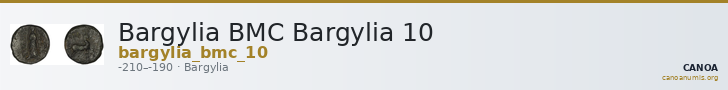 Bargylia BMC Bargylia 10 — CANOA