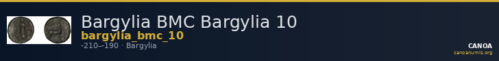 Bargylia BMC Bargylia 10 — CANOA