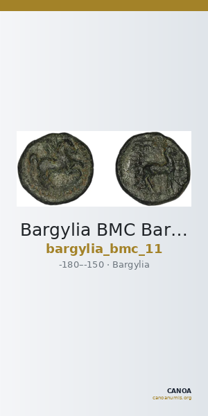 Bargylia BMC Bargylia 11 — CANOA