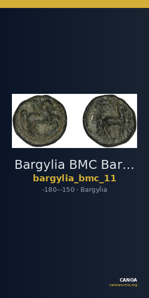 Bargylia BMC Bargylia 11 — CANOA
