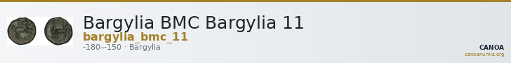 Bargylia BMC Bargylia 11 — CANOA