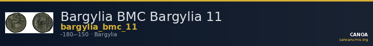 Bargylia BMC Bargylia 11 — CANOA