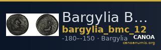 Bargylia BMC Bargylia 12 — CANOA