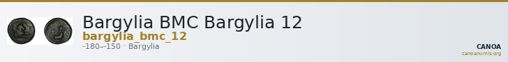 Bargylia BMC Bargylia 12 — CANOA