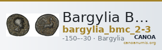 Bargylia BMC Bargylia 2-3 — CANOA