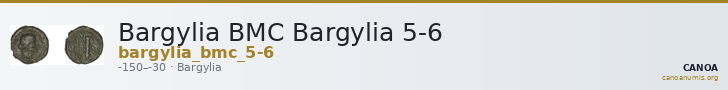 Bargylia BMC Bargylia 5-6 — CANOA